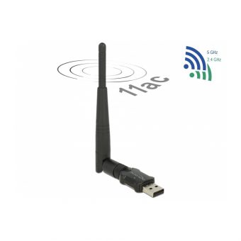 Delock Wireless Adapter Dual Band USB 2.0 12462