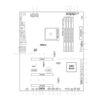 ASRock B550 PG Riptide 90-MXBGH0-A0UAYZ - Image 12
