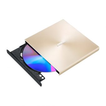 Asus ZenDrive SDRW-08U8M-U Ultra-Slim USB Type-C 2.0 Portable DVD Burner Gold 90DD0295-M29000 - Image 4