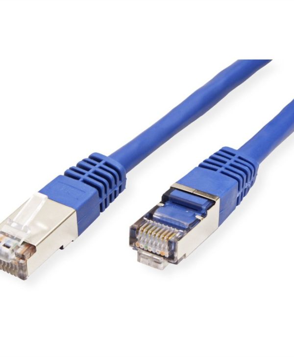 Value SFTP Patch Cable Cat6e 2m Blue 21.99.1344