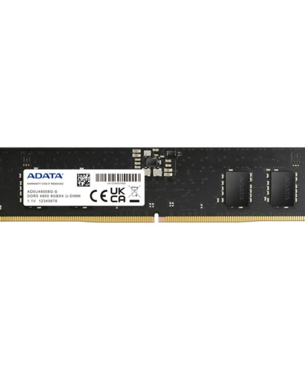 ADATA 8GB 4800MHz DDR5 AD5U48008G-S