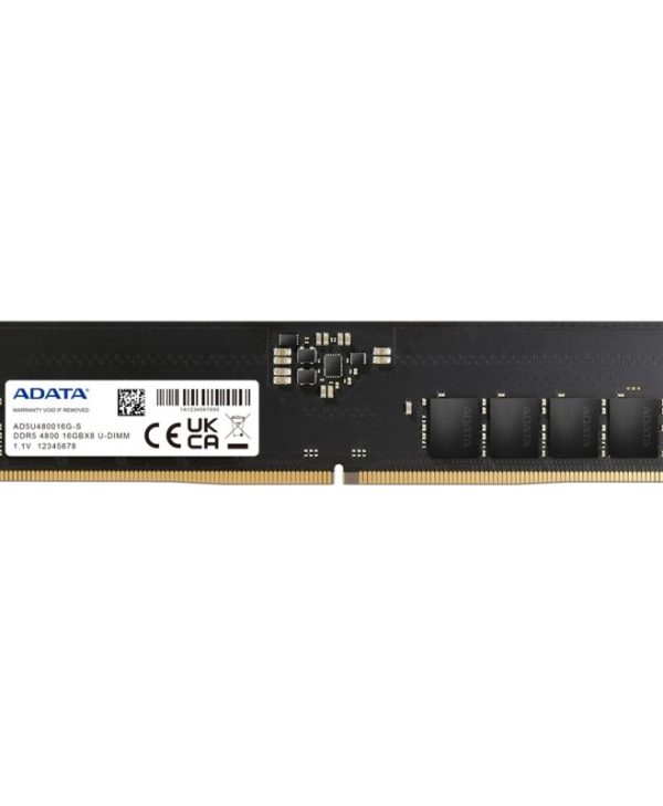 ADATA 16GB 4800MHz DDR5 AD5U480016G-S