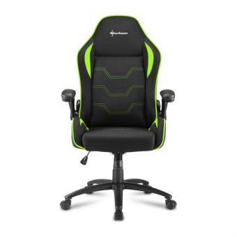 Sharkoon Shark Elbrus 1 Gaming Chair Black/Green 4044951027644