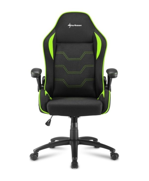 Sharkoon Shark Elbrus 1 Gaming Chair Black/Green 4044951027644