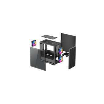 Deepcool Matrexx 40 3FS RGB Micro Tower Tempered Glass DP-MATX-MATREXX40-3FS - Image 17