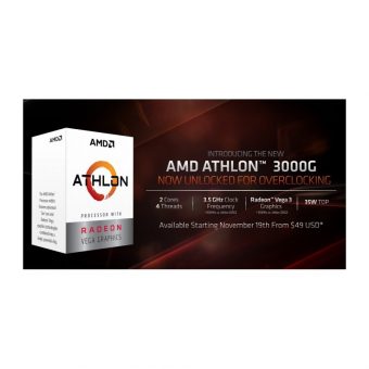 AMD Athlon 3000G 3.50GHz 4MB Tray YD3000C6M2OFH - Image 4