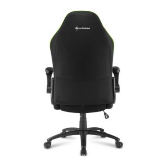 Sharkoon Shark Elbrus 1 Gaming Chair Black/Green 4044951027644 - Image 4