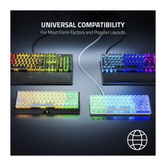 Razer Phantom Pudding White Keycap Upgrade Set RC21-01740200-R3M1 - Image 5