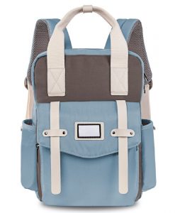 Kingslong KV14BLPL1 Vintage Series 14.14 Backpack Blue 6928521635461