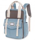 Kingslong KV14BLPL1 Vintage Series 14.14 Backpack Blue 6928521635461_1