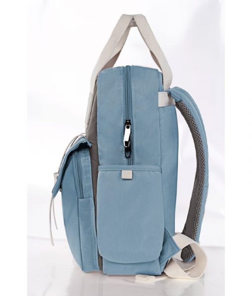 Kingslong KV14BLPL1 Vintage Series 14.14 Backpack Blue 6928521635461_2
