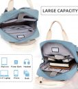 Kingslong KV14BLPL1 Vintage Series 14.14 Backpack Blue 6928521635461_6