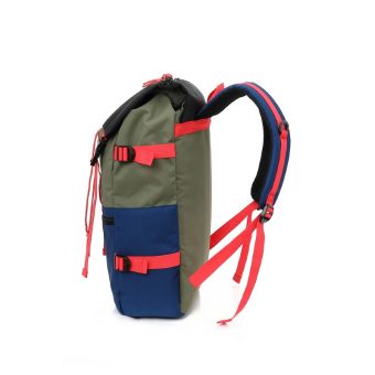 Kingslong KV15GNBLPL1 Vintage Series 15.6" Backpack Green/Blue 8760134200012 - Image 3