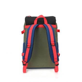 Kingslong KV15GNBLPL1 Vintage Series 15.6" Backpack Green/Blue 8760134200012 - Image 5