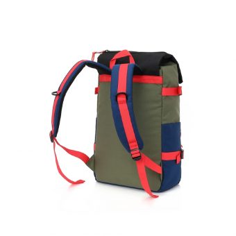 Kingslong KV15GNBLPL1 Vintage Series 15.6" Backpack Green/Blue 8760134200012 - Image 6