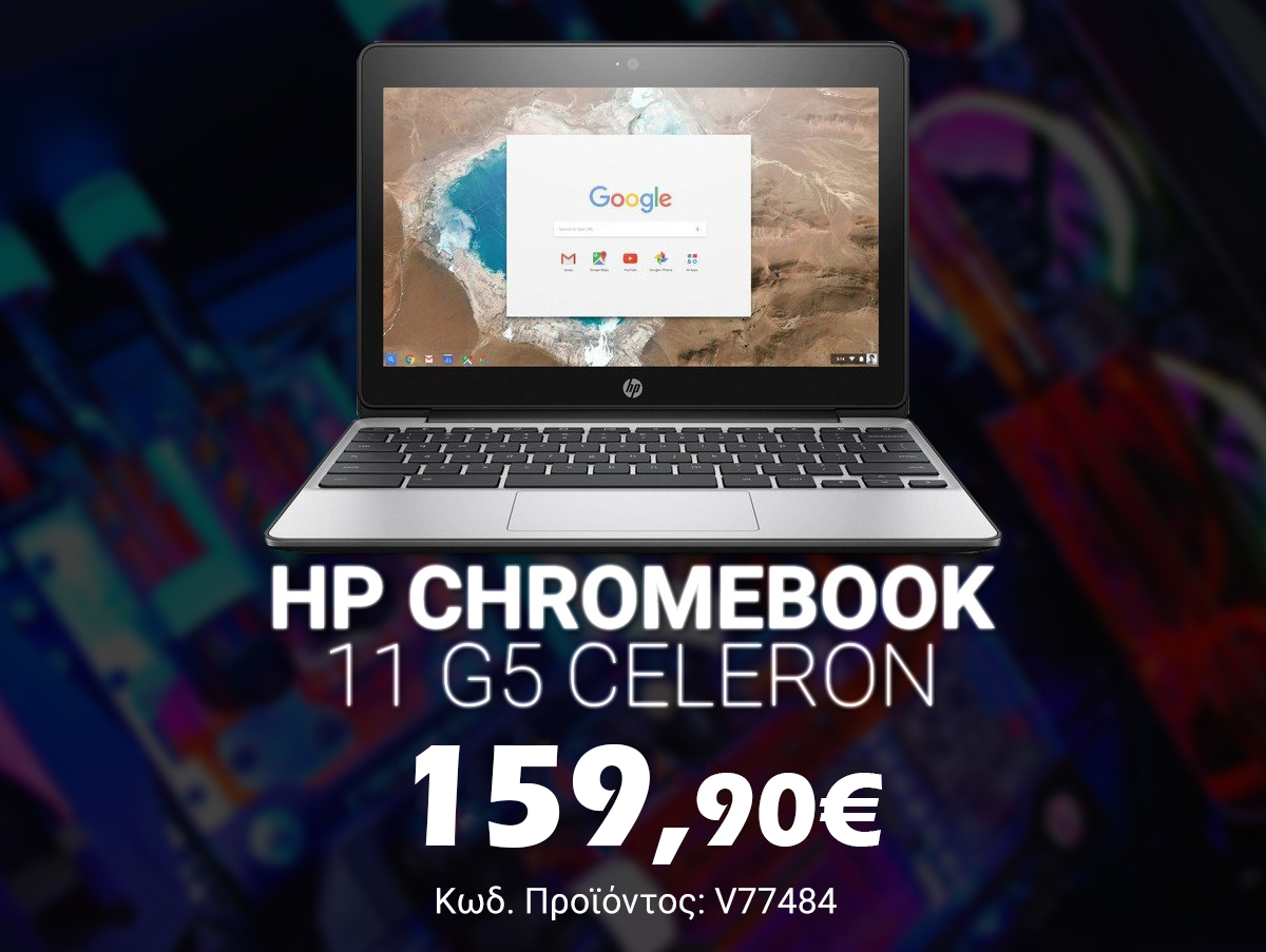 V77484 HP Chromebook 11 G5 Celeron N2840_4GB_16GB SSD_FREE DOS Refurbished