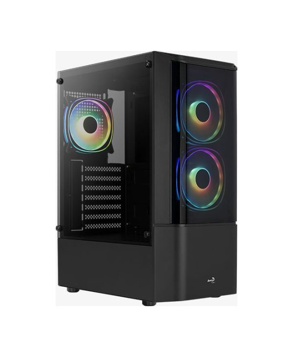 AeroCool Quantum V3 RGB Midi Tower Tempered Glass Black ACCM-PV30133.11