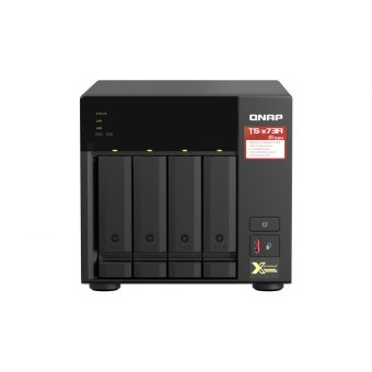 Qnap Turbo Station TS-473A-8G 4-Bay 8GB 2.5GbE Black