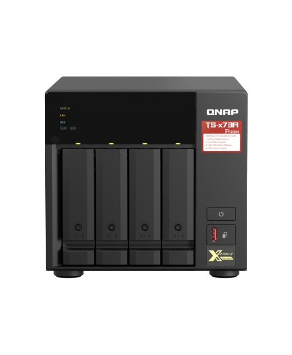 Qnap Turbo Station TS-473A-8G 4-Bay 8GB 2.5GbE Black
