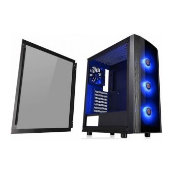 Thermaltake Versa J25 TG RGB Midi Tower Tempered Glass Black CA-1L8-00M1WN-01 - Image 10