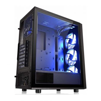 Thermaltake Versa J25 TG RGB Midi Tower Tempered Glass Black CA-1L8-00M1WN-01 - Image 12