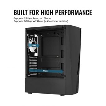 Aerocool Wave V3 ARGB Tempered Glass Midi Tower ACCM-PV35143.11 - Image 14