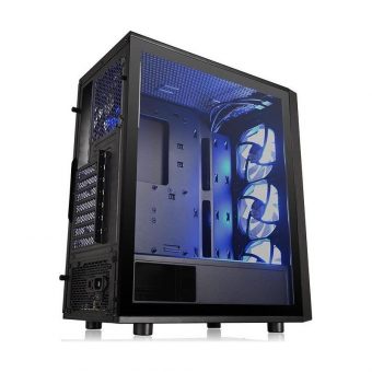 Thermaltake Versa J25 TG RGB Midi Tower Tempered Glass Black CA-1L8-00M1WN-01 - Image 16