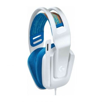 Logitech G335 Lightspeed Wireless Gaming Headset Blue/White 981-001018 - Image 2