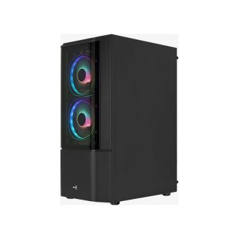 AeroCool Quantum V3 RGB Midi Tower Tempered Glass Black ACCM-PV30133.11 - Image 2