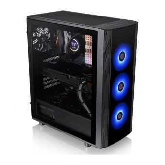 Thermaltake Versa J25 TG RGB Midi Tower Tempered Glass Black CA-1L8-00M1WN-01 - Image 21