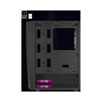 Aerocool Wave V3 ARGB Tempered Glass Midi Tower ACCM-PV35143.11 - Image 21