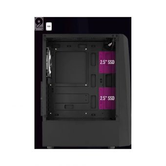 Aerocool Wave V3 ARGB Tempered Glass Midi Tower ACCM-PV35143.11 - Image 22