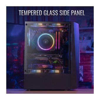 Aerocool Wave V3 ARGB Tempered Glass Midi Tower ACCM-PV35143.11 - Image 24