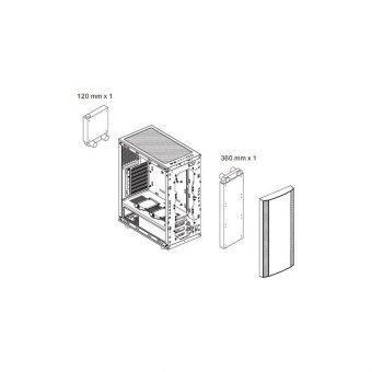 Thermaltake Versa J25 TG RGB Midi Tower Tempered Glass Black CA-1L8-00M1WN-01 - Image 33
