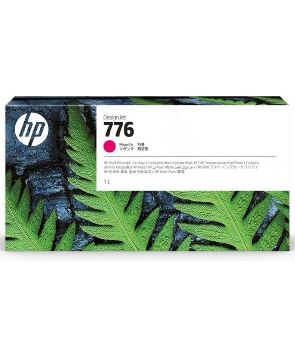 HP 776 1Lt Magenta Ink Cartridge 1XB07A