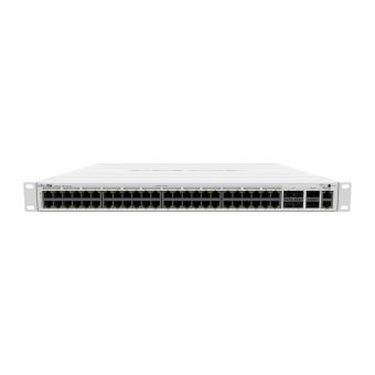 MikroTik Cloud Router Rackmount Gigabit Managed Switch 48x RJ-45, 4x SFP+, 2x QSFP+, 700W PoE+ CRS354-48P-4S+2Q+RM