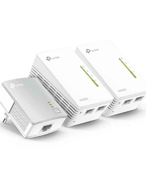 TP-Link AV600 Powerline Wi-Fi 3-Pack Kit TL-WPA4220 TKIT v5