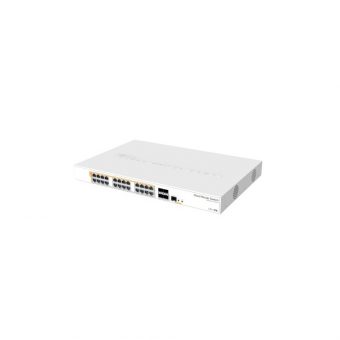 MikroTik Cloud Router Rackmount Gigabit Managed Switch 24x RJ-45, 4x SFP+, 450W PoE+ CRS328-24P-4S+RM - Image 2