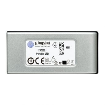 Kingston XS2000 2TB USB-C 3.2 Portable SSD Silver SXS2000/2000G - Image 3