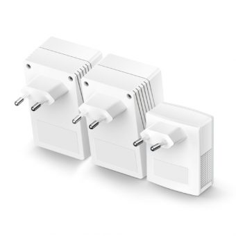 TP-Link AV600 Powerline Wi-Fi 3-Pack Kit TL-WPA4220 TKIT v5 - Image 3