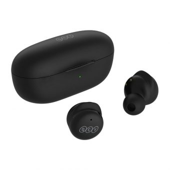 QCY T17 TWS Dynamic Driver Noise Cancel Black Earbuds 6957141407028 - Image 4