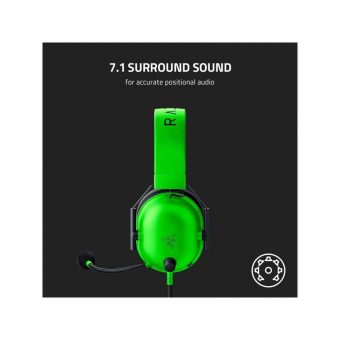 Razer BlackShark V2 X Gaming Headset 7.1 Green RZ04-03240600-R3M1 - Image 5