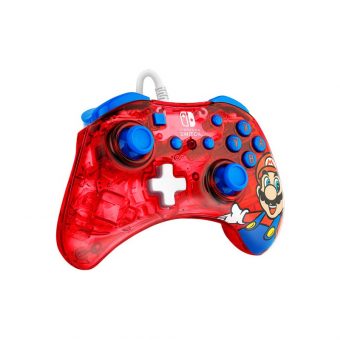 PDP Rock Cand Mario Punch Edition Wired Controller For Nintendo Switch 500-181-EU-MAR - Image 4