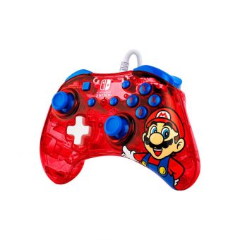PDP Rock Cand Mario Punch Edition Wired Controller For Nintendo Switch 500-181-EU-MAR - Image 6