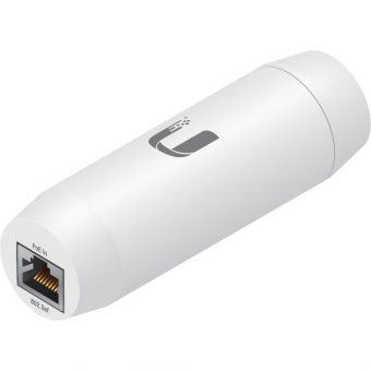 UbiQuiti Instant 802.3af Indoor Gigabit PoE Converter 48V to 24V White INS-3AF-I-G - Image 2