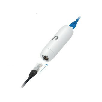 UbiQuiti Instant 802.3af Indoor Gigabit PoE Converter 48V to 24V White INS-3AF-I-G - Image 5