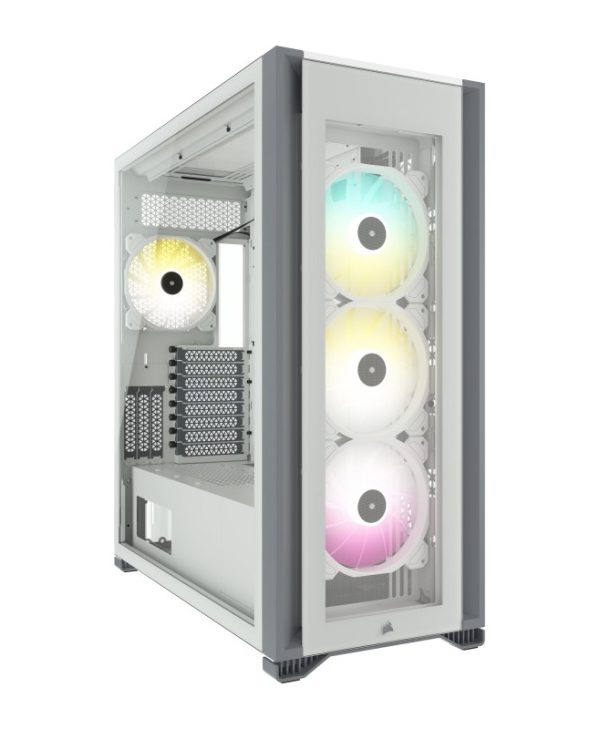 Corsair iCue 7000X RGB Full Tower Tempered Glass White CC-9011227-WW