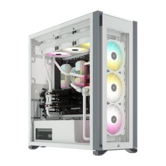 Corsair iCue 7000X RGB Full Tower Tempered Glass White CC-9011227-WW - Image 19