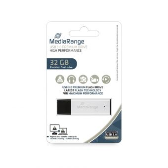 MediarRange High Performance 32GB USB 3.0 Flash Drive MR1900