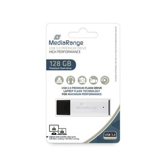 MediarRange High Performance 128GB USB 3.0 Flash Drive MR1902